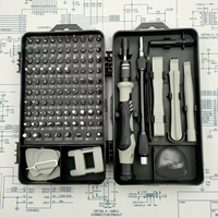 Bestseller - Ensemble de tournevis de précision 115 en 1 - Ensemble d'outils multifonctionnels pour l'électronique, les smartphones, les ordinateurs portables, les réparations DIY