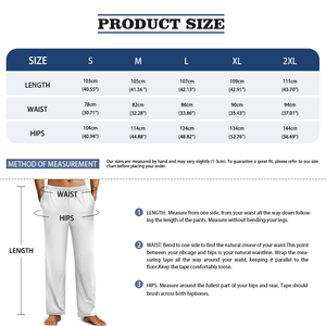 Độc Quyền Tùy Biến Tiare Hoa Mô Hình Hàng Ngày Mặc Nhà Quần Áo Giản Dị Pajama Quần In Theo Yêu Cầu Thoải Mái Cho Nam Giới - Product Image 6