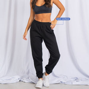 กางเกงกีฬาสำหรับผู้หญิงกางเกงฮาเร็มผ้าวูลใส่สบายพิมพ์โลโก้ได้ตามต้องการ - Product Image 2