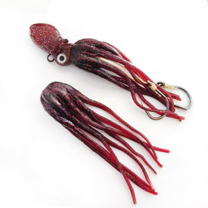 Falda de calamar Jigging Jig Head Hook señuelo de pesca cebo 100g-300g Kevlar Cable <span class=keywords><strong>SX</strong></span> interruptor para peces de agua salada carpa cauchos Tai lentos - Product Image 4