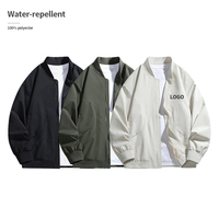 Veste Universitaire Imperméable de Haute Qualité pour Hommes, Fabrication Personnalisée de Grossistes en Vêtements Streetwear Style Baseball