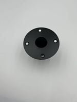 Accessoires de connecteurs de qualité supérieure Rongxiang, support audio en fer noir, fabriqués en Chine, longue durée de vie, 110 unités