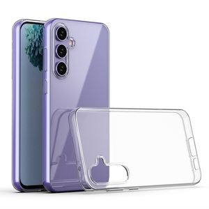 Funda transparente para <span class=keywords><strong>Samsung</strong></span> <span class=keywords><strong>Galaxy</strong></span> S23 FE, funda trasera ultrafina transparente antiarañazos Flexible suave de TPU para <span class=keywords><strong>Samsung</strong></span> S23 FE - Product Image 3