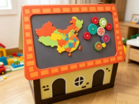 Tables de puzzle pour enfants personnalisées, écologiques et très demandées, avec pieds, en vente