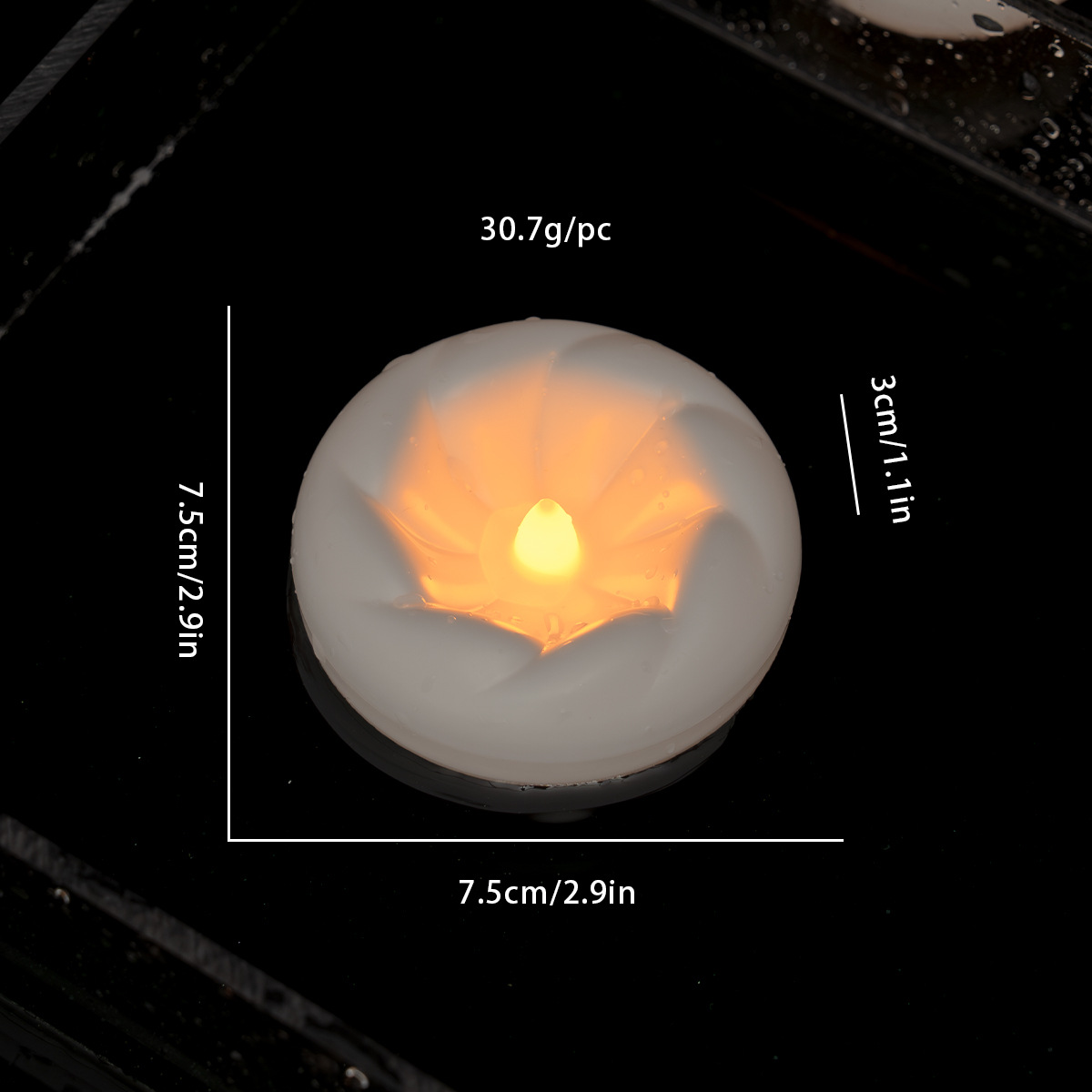 Forme de grande fleur