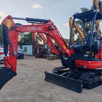 Excavator Mini Crawler ODM U22-6 2,2 Ton Zero Tail Swing dengan Mesin D1105, Ringkas, untuk Lanskap, Utilitas, dan Konstruksi Hunian