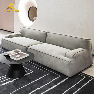 Chine Usine Fourniture Durable Canapé En Cuir Brun Ensemble Bras Bas Classique <span class=keywords><strong>Love</strong></span> Seat avec Remplissage Éponge pour La Maison Salon - Product Image 3
