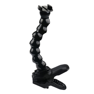 Mạnh mẽ Flex Kẹp Cánh tay núi có thể điều chỉnh cổ ngỗng chủ cho <span class=keywords><strong>GoPro</strong></span> 11 10 9 hành động máy ảnh Tripod Clip Bracket phụ kiện - Product Image 1