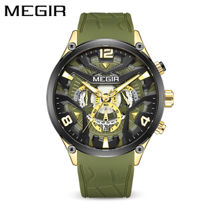 Original <span class=keywords><strong>Megir</strong></span> 2222 Bulk <span class=keywords><strong>prix</strong></span> de gros usine montres meilleure qualité montres à quartz avec calendrier lumineux - Product Image 3