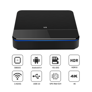 2019 mejor venta caja de tv android con Amlogic S905X3 IEEE 802,11 a/b/g/<span class=keywords><strong>n</strong></span>/ac; 2,4G/5G dual WiFi - Product Image 2