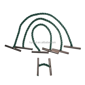 Venta directa de fábrica Metal T End Green Treasury Tags Cuerda Algodón Carpeta de archivos Etiqueta - Product Image 1