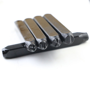 3mm/4mm/5mm/6mm 36 pièces Kit de poinçons en acier pour scrapbooking, chiffres et lettres arabes, numéros de maison, pour boîte en bois - Product Image 6