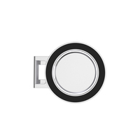 Support de téléphone magnétique rotatif et réglable en alliage d'aluminium flexible pour tableau de bord de voiture, personnalisable avec logo OEM/ODM, directement de l'usine, modèle FY56-B