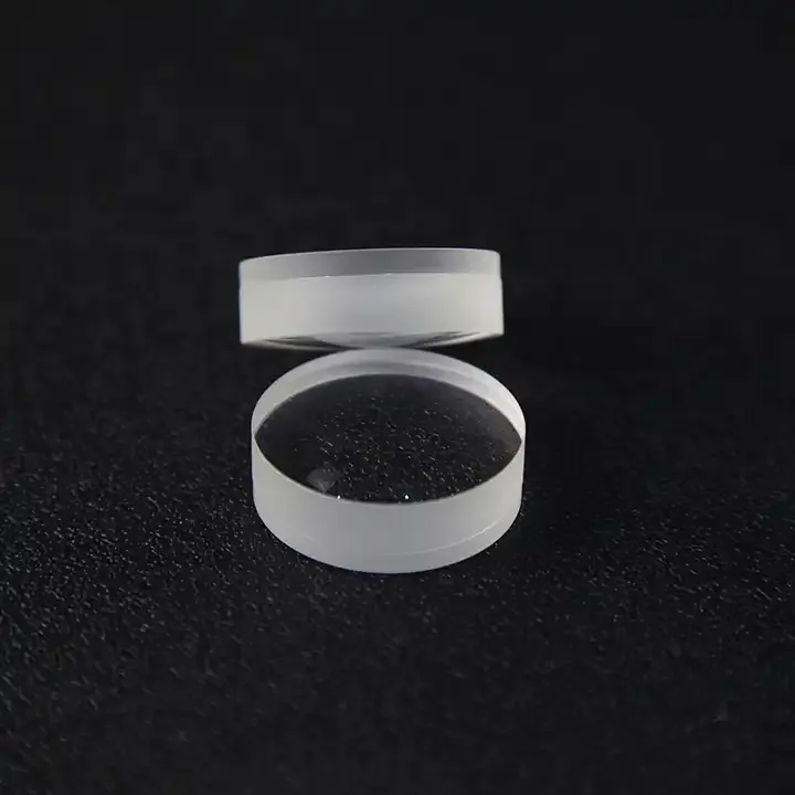 Fabriek Plano-Convexe Optische Saffier Glas Plano-Convexe Lens Met Ar Coating