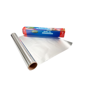 ม้วนกระดาษอลูมิเนียมฟอยล์แบบใช้แล้วทิ้งม้วนกระดาษ8079 8011สำหรับงานหนักขนาด11 12 15 20 30ไมครอน - Product Image 3