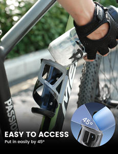 Lamicall BCSW03 Porte-bidon de vélo à ressort sécurisé, réglable, 2,28-3,39 pouces, cage à bouteille de vélo, installation facile pour <span class=keywords><strong>VTT</strong></span> - Product Image 3