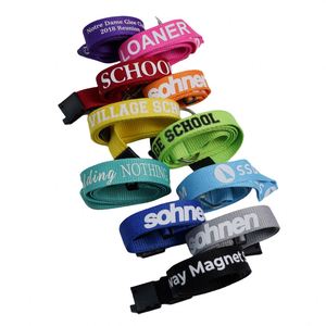 <b>Polyester</b> <b>Lanyard</b> Factory Direct Custom Football Print Breakaway Neck Strap for Events Fans Souvenirs Wholesale - Product Image 2