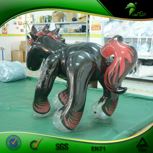 カスタマイズ可能な透明おもちゃ、インフレータブル馬コスチューム、SPH漫画動物リアルドール、PVCソフトアニマルスーツバルーン - Product Image 3