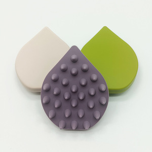 <strong>Silicone</strong> Hairbrush with Deep Cleaning Scalp Massager Hair Scalp Massager Shampoo Head Wash Brush <strong>Antibacterial</strong> and Quick-drying - Product Image 1