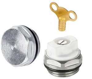 Clés de purge et de purge d'air robustes en laiton massif de type horloge 5 mm <span class=keywords><strong>pour</strong></span> <span class=keywords><strong>radiateur</strong></span> - Product Image 5