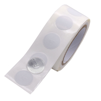 Étiquette intelligente adhésive RFID NFC 30mm personnalisable étiquette incrustée humide/sèche Mini étiquette imprimable programmable pour hôtels fréquence 13.56MHz