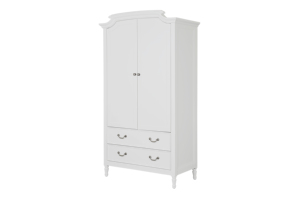 Armoires doubles au design moderne et minimaliste Contreplaqué de revêtement en mélamine de haute qualité Chambre à coucher Placards élégants pour meubles de maison - Product Image 2