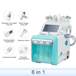 6 in 1 Hydra Oxygen Facial Beauty Machine for Shrink Pores Deep Moisturizing Removing Blackheads Facial Care Facial Machine - Product Image 2
