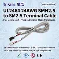 Maßgefertigter Kabelbaum Yeonho SMH200-03 zu JST SMR-03V-B 3-Pin 2,0mm zu 2,5mm Abstand Adapterkabel
