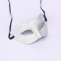 Masque de fête demi-visage en forme de boule de maquillage, accessoires de performance, accessoires de danse de rue, masque de fête