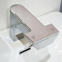 HLK Nouveau Robinet Automatique 3-en-1 avec Capteur, Distributeur de Savon et Sèche-Mains – Induction par Capteur et Utilisation Manuelle Disponibles – Robinet Moderne Sans Contact
