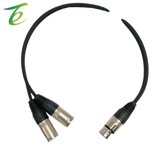 Kabel ekstensi mikrofon stasiun penyetelan, kabel ekstensi mikrofon kabel Audio XLR satu dua terlindung - Product Image 2