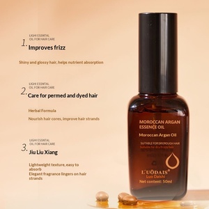 Aceite Capilar de Argán <span class=keywords><strong>Marroquí</strong></span> Lodexi, Mejora el Cabello Rizado y Encrespado, Sin Enjuague, Para Todo Tipo de Cabello, Fabricante Original de Salón, Venta al Por Mayor - Product Image 3