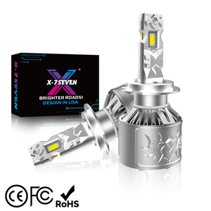 X-7SEVEN Sirius Super Helle Auto-LED-Leuchte H7 H11 H1 9005 9006 9007 H4 LED Hochleistungs 260W 70000LM Auto-LED-Scheinwerferbirne - Product Image 1