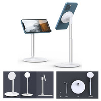 Amazon Popular Support de téléphone magnétique rotatif extensible pour Magsafe Live Broadcast Desktop Lazy Stand pour iPhone 15
