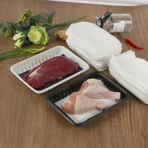 Food Grade Paper 4 Layers Meat Black Color Fruit Tray Fish and Poultry Seafood Pad & Fish Pad - Product Image 4