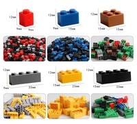 Ensemble de 450 blocs de construction STEM, briques créatives, jouet éducatif de construction DIY, compatible avec les grandes marques, pour enfants