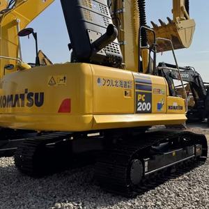 Entrega Rápida, Excavadora Usada Barata Komatsu200-8 de 20 Toneladas, Motor Original, PLC, Caja de Cambios, Bomba, Motor, Engranaje, Excavadora de Segunda Mano, 1 Año de Garantía - Product Image 4