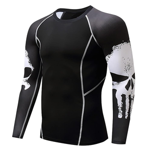 High Performance Breathable Anti-UV Rash Guard Compression <b>Top</b> Moisture Wicking Quick Dry Custom Manufacturing for Activewear - Product Image 1
