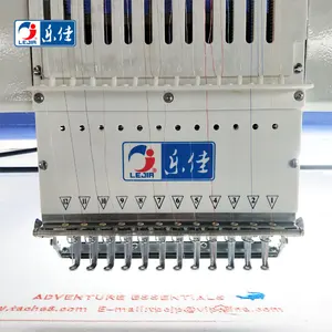 cheap price 12 needle brother industrial computerized flat embroidery sewing machines