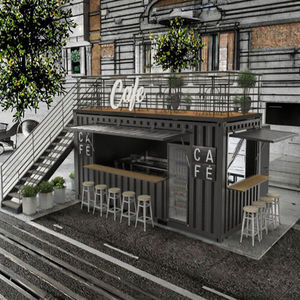 بار مطعم مكتبي متنقل في الهواء الطلق من أجل شاحنة طعام للاستخدام الدائم - Product Image 3