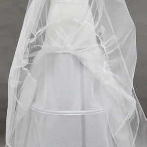 P6214  Jupon bouffant en crinoline en gros avec deux cerceaux et taille élastique - Product Image 4
