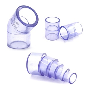 Accesorios para Sistemas de Agua de Acuarios, Conectores de Tubería de UPVC Transparentes Azules, Válvula de Bola, Conexiones Rápidas - Product Image 4