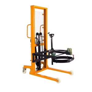 En stock, neuf : Chariot <span class=keywords><strong>manuel</strong></span> basculant robuste pour fûts d'huile, transport facile pour la manutention des matériaux - Product Image 3