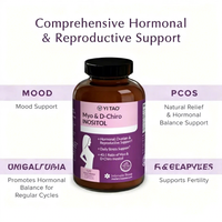 Capsules d'inositol et d'inositol dextorotatoire 40:1 OEM/ODM pour la santé féminine, complément alimentaire pour la régulation hormonale féminine