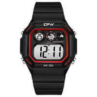 Jam Tangan Digital Sport untuk Anak-Anak, Jam Tangan Modis Relogio Feminino dengan Fitur Alarm dan Stopwatch yang Dapat Disesuaikan