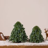 Nouvel ensemble de mini-ornements pour sapin de Noël, branche de pin artificielle en PE à simuler, cadeau de Noël DIY, arbre du Nouvel An