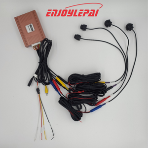 Hệ Thống Quan Sát Chim 360 Độ <span class=keywords><strong>Camera</strong></span> 4ch Ghi Hình <span class=keywords><strong>DVR</strong></span> Xe Hơi 2D/3D Xung Quanh Phía Sau Hộp 360 Màu Đen - Product Image 4