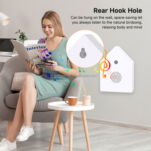 Caja de Música para Pájaros para Atraer Aves en Interiores y Exteriores, Caja de Sonidos de Aves para Amantes de las Aves, Ruido Blanco, Canto de Pájaros - Product Image 4