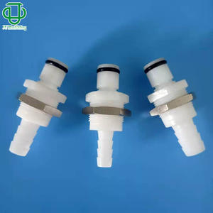 Adaptador macho de conexión rápida de plástico POM de rosca externa recta de la serie L de 6-10 mm para tuberías de fluidos - Product Image 1