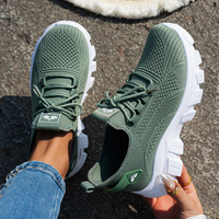 Nouvelles baskets pour femmes KJ 2027, légères, respirantes, en tissu hautement élastique, avec amorti, tendance sportive, pour les trajets quotidiens